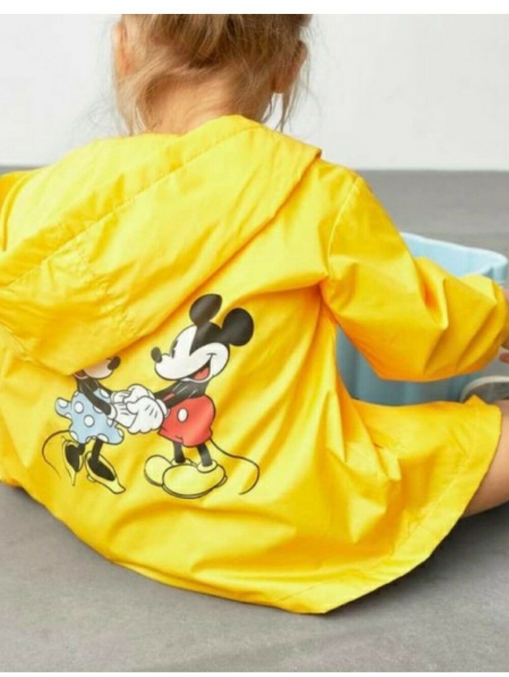 ZARA × DISNEY Kids Lined Rain Jacket - Mickey - 4 - 5 Yrs